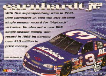 1999 Press Pass VIP - Double Take #DT 4 Dale Earnhardt Jr. Back