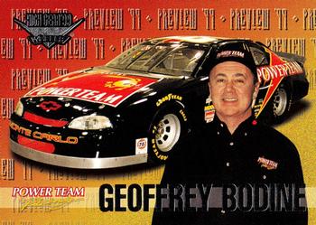 1999 Wheels High Gear #56 Geoffrey Bodine Front