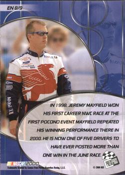 2000 Press Pass Optima - Encore #EN 8 Jeremy Mayfield Back