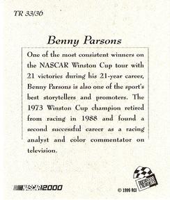 2000 Press Pass - Techno-Retro #TR 33 Benny Parsons Back