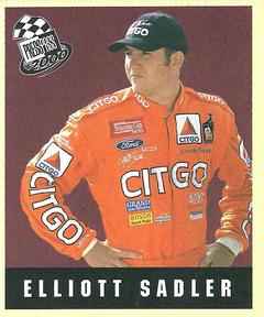 2000 Press Pass - Techno-Retro #TR 21 Elliott Sadler Front
