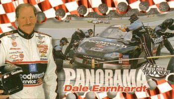 2000 Press Pass Trackside - Panorama #P 28 Dale Earnhardt Front