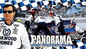 2000 Press Pass Trackside - Panorama #P 17 Joe Nemechek Front