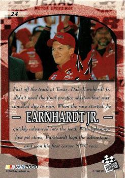 2000 Press Pass VIP #24 2000 Texas - Dale Earnhardt Jr. Back