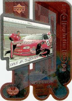 2000 Upper Deck Victory Circle - A Day in The Life: Dale Earnhardt Jr. #JR 4 Dale Earnhardt Jr. Front