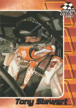2001 Press Pass Stealth #24 Tony Stewart Front