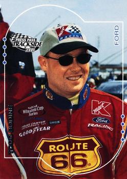 2001 Press Pass Trackside #16 Todd Bodine Front