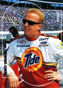 2001 Press Pass Trackside #19 Ricky Craven Front