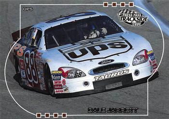2001 Press Pass Trackside #49 Dale Jarrett's Car Front