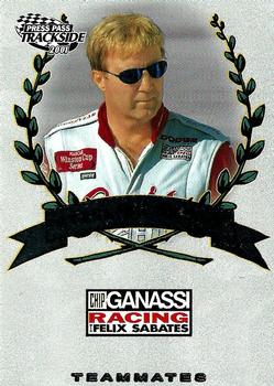 2001 Press Pass Trackside #74 Sterling Marlin Front