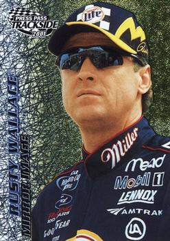 2001 Press Pass Trackside - Mirror Image #MI 2 Rusty Wallace Front