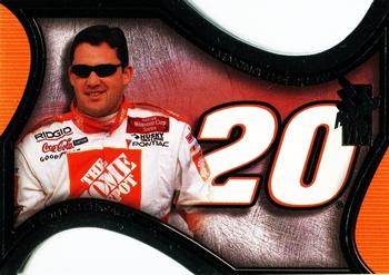 2001 Press Pass VIP - Making The Show #MS 10 Tony Stewart Front