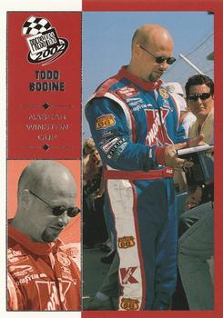 2002 Press Pass #4 Todd Bodine Front
