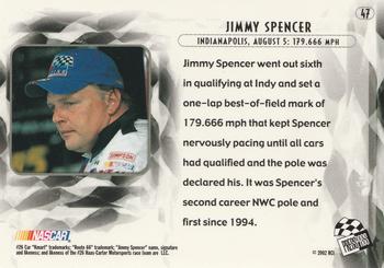 2002 Press Pass Eclipse #47 Jimmy Spencer Back