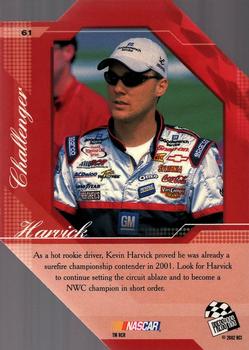 2002 Press Pass Premium #61 Kevin Harvick Back