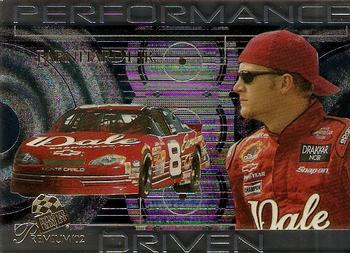 2002 Press Pass Premium - Performance Driven #PD 1 Dale Earnhardt Jr. Front