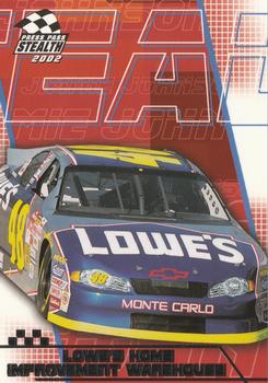 2002 Press Pass Stealth #38 Jimmie Johnson's Car Front