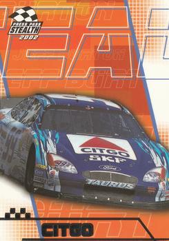 2002 Press Pass Stealth #44 Jeff Burton's Car Front