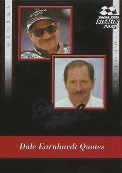 2002 Press Pass Stealth - Dale Earnhardt Quotes #DE 71 Dale Earnhardt Front