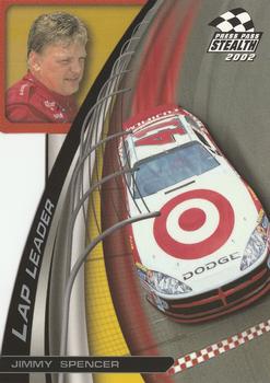 2002 Press Pass Stealth - Lap Leader #LL 25 Jimmy Spencer Front