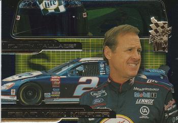2002 Press Pass VIP - Rear View Mirror #RV 2 Rusty Wallace Front