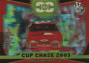 2003 Press Pass - Cup Chase Redemption #CCR3 Dale Earnhardt Jr. Front
