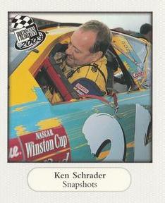 2003 Press Pass - Snapshots #SS 21 Ken Schrader Front