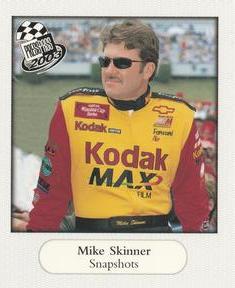 2003 Press Pass - Snapshots #SS 22 Mike Skinner Front