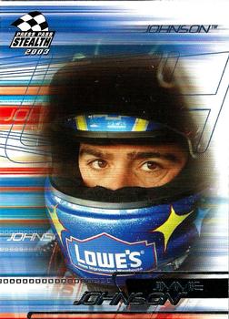 2003 Press Pass Stealth #36 Jimmie Johnson Front