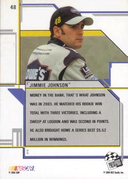 2004 Press Pass Eclipse #48 Jimmie Johnson Back