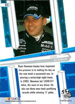 2004 Press Pass Eclipse #83 Ryan Newman Back