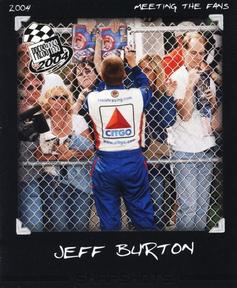 2004 Press Pass - Snapshots #SS 2 Jeff Burton Front