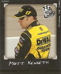 2004 Press Pass - Snapshots #SS 12 Matt Kenseth Front