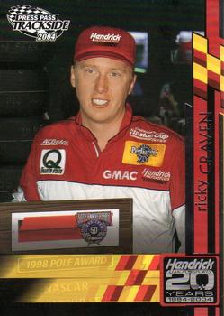 2004 Press Pass Trackside #82 Ricky Craven Front