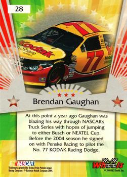 2004 Wheels American Thunder #28 Brendan Gaughan Back