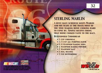 2004 Wheels American Thunder #32 Sterling Marlin's Rig Back