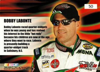 2004 Wheels American Thunder #50 Bobby Labonte's Car Back