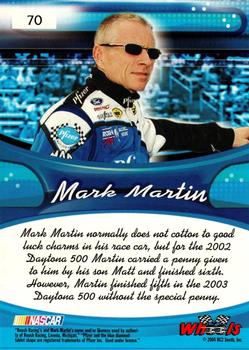 2004 Wheels American Thunder #70 Mark Martin Back