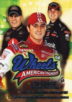 2004 Wheels American Thunder #90 Jamie McMurray / Kasey Kahne / Kurt Busch Front