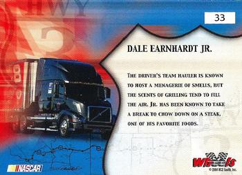 2004 Wheels American Thunder #33 Dale Earnhardt Jr.'s Rig Back