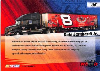 2005 Wheels American Thunder #36 Dale Earnhardt Jr's Rig Rt. 66 Back