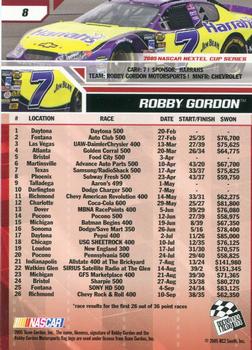 2006 Press Pass #8 Robby Gordon Back