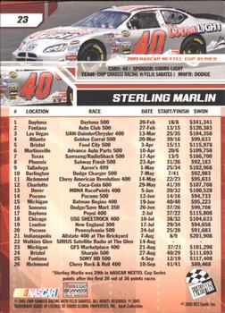 2006 Press Pass #23 Sterling Marlin Back