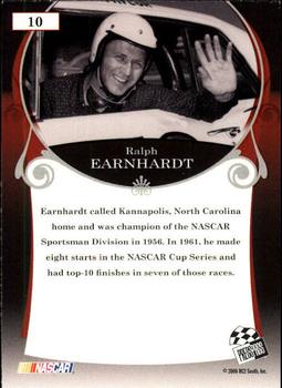 2006 Press Pass Legends #10 Ralph Earnhardt Back