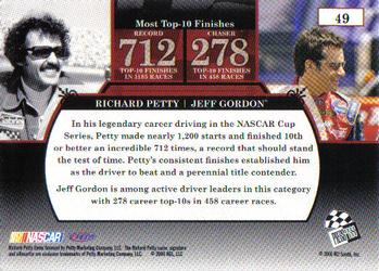2006 Press Pass Legends #49 Richard Petty / Jeff Gordon Back