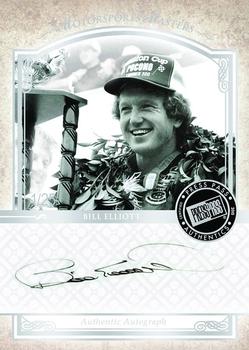 2010 Press Pass Legends - Motorsports Masters Autographs Holofoil #NNO Bill Elliott Front