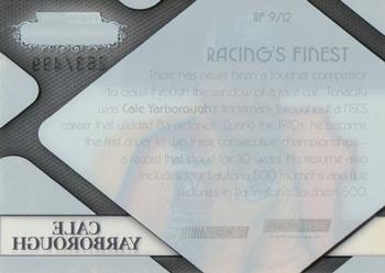 2010 Press Pass Showcase - Racing's Finest #RF 9 Cale Yarborough Back