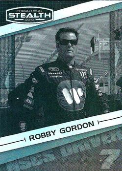 2010 Press Pass Stealth - Black and White #11 Robby Gordon Front