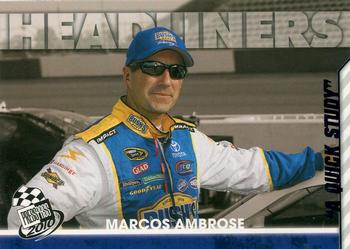 2010 Press Pass - Blue #103 Marcos Ambrose Front