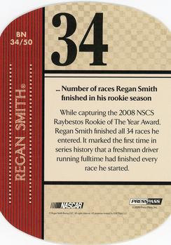 2010 Press Pass - By The Numbers #BN 34 Regan Smith Back